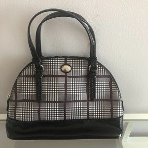 Adorable Coach Bag with Matching Scarf